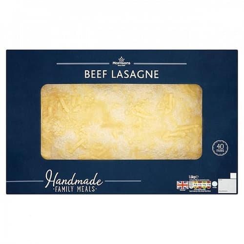 Morrisons Family Bake Their Day Lasagne: £6.00!