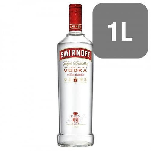 Smirnoff Red Label Vodka 1 Litre