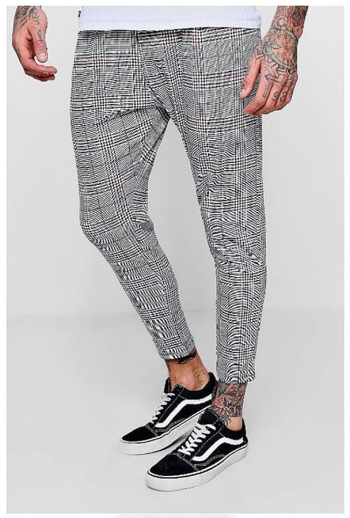 20% OFF - Prince Of Wales Red Check Smart Jogger!