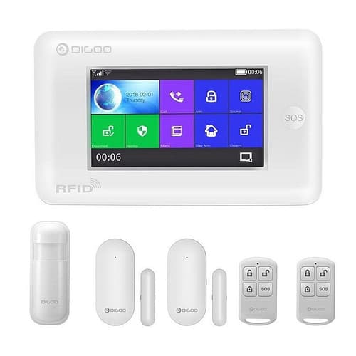 BLACK FRIDAY 50% OFF!!  Digoo Touch Screen Smart Home Security Alarm System