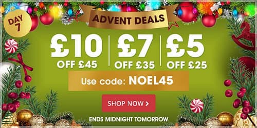 FREE Standard Delivery on orders over £25.00!