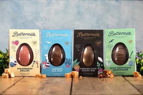 Buttermilk Free From Honeycomb Easter Egg 185g!