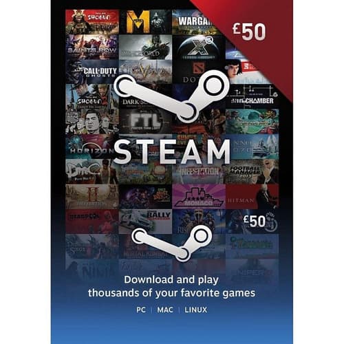 WIN- £50 Steam Voucher