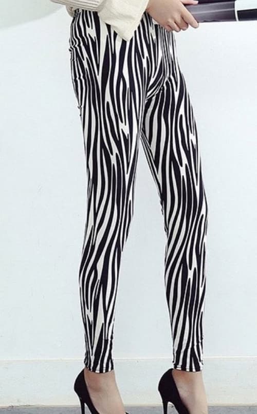 ZEBRA PRINT SOFT TOUCH LEGGINGS