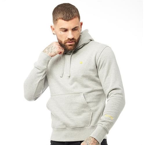 SALE ON BASICS - Money Mens Pop Zamac Hoodie Grey Melange!