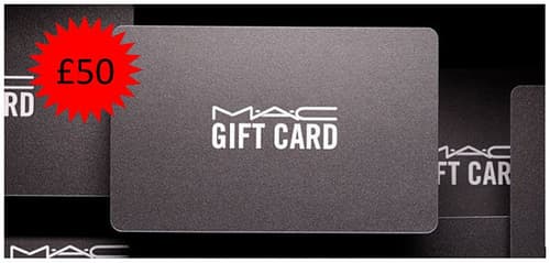 WIN a £50.00 MAC Makeup Gift Card!