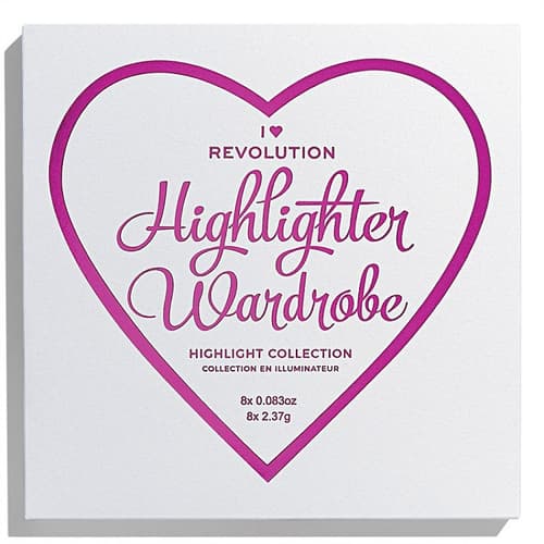 SALE - I Heart Revolution Highlighter Wardrobe
