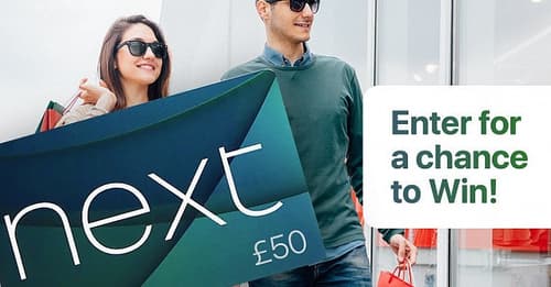 WIN a £50.00 NEXT Gift Voucher!