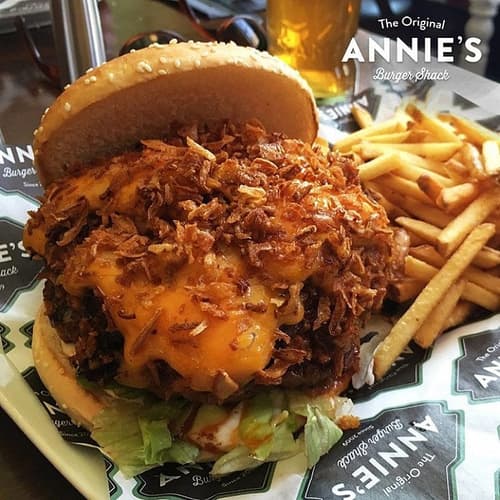 Annie's Burger Shack Nottingham is open EVERY DAY from MIDDAY