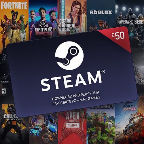 WIN - £50 Steam Voucher