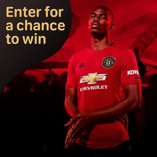 WIN- Manchester United 2019-2020 Home Shirt