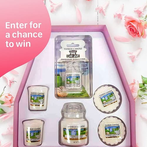 WIN a Yankee Candle Everyday Clean Cotton Gift Set!