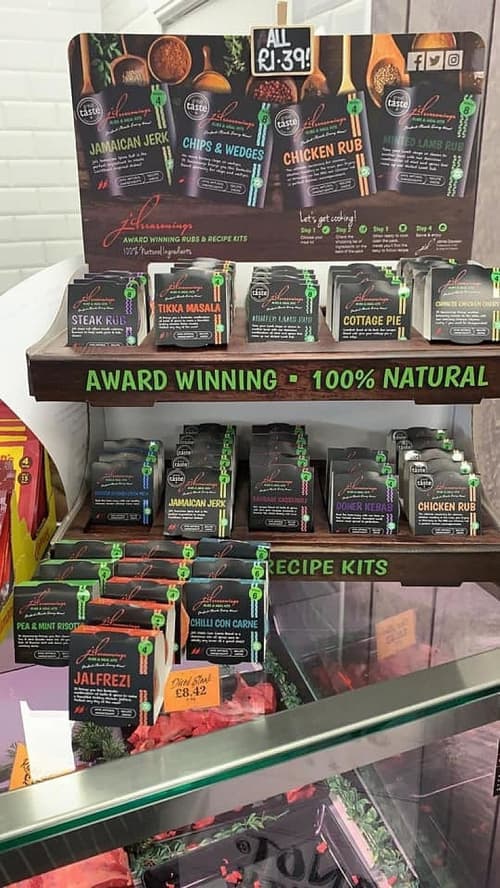Fully stocked up on JD Seasonings - Rubs & Meal kits just £1.39 each!