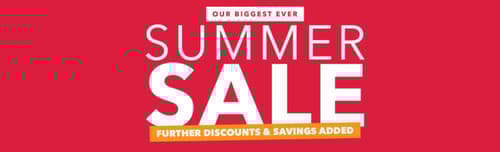 SUMMER CLEARANCE SALE ENDS SOON - SAVE UP TO 70% OFF RRP.
