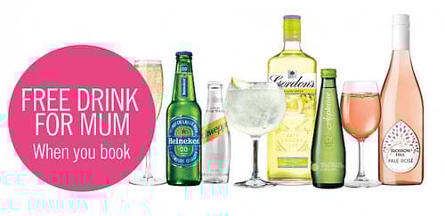CELEBRATE YOUR MUM BEING THE BEST MUM EVER - FREE drink with their main meal!