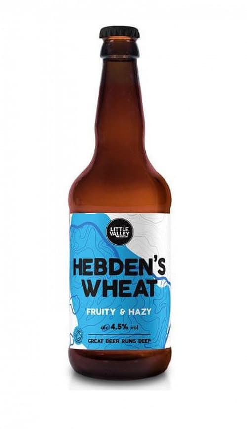 Fruity & Hazy Hebden’s Wheat beer 4.5%!