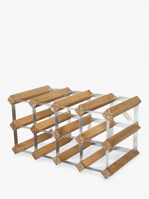 Father's Day Ideas - RTA Wood Wine Rack, 12 Bottle, Light Oak