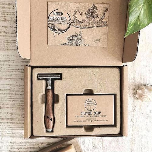 Coming Up: Plastic Free July - NAKED SHAVE RAZOR KIT