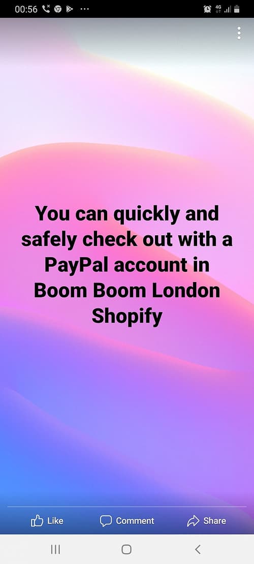 QUICKLY AND SAFELY CHECK OUT WITH PAYPAL