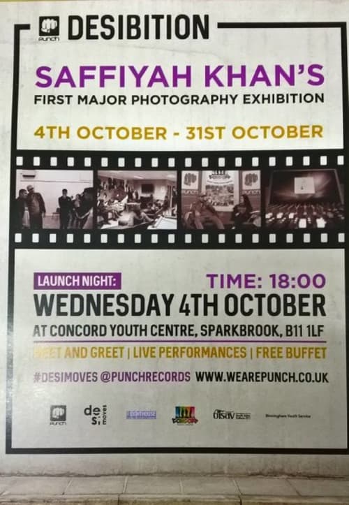 Saffiyah Khan first major Photography Exhibition: Desbition