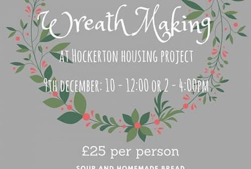 Make Your Own Christmas Wreath at Hockerton Housing Project
