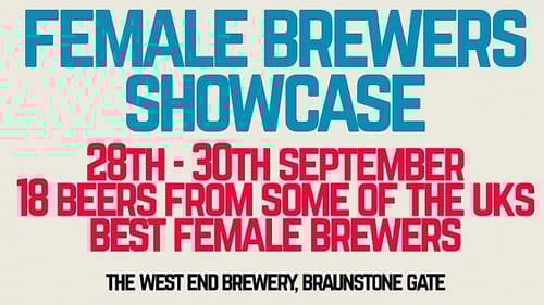 Female Brewers Showcase - West End Brewery