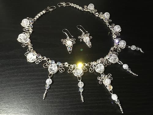 Icicle Bridal Necklace
