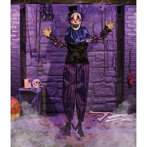 SPOOKY HALLOWEEN DECORATIONS - Hanging Haunted Jester!