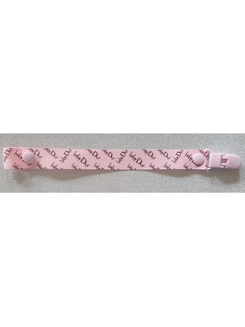 Baby Dior Pink Dummyclip