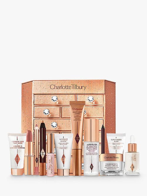 Charlotte Tilbury Bejewelled Chest of Beauty Treasures Advent Calendar - £150.00!