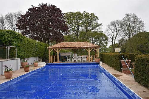 6.0 x 3.0 Green English Oak Framed Gazebo 7 x 150 x 150 posts