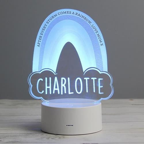 Personalised LED Colour Changing Night Light