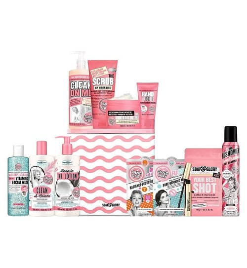 Save Soap Glory The Square Necessities Christmas Gift Set