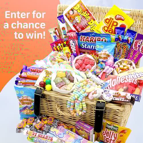 WIN a Mega Retro Sweets Hamper filled with 50 tasty tuckshop classics!