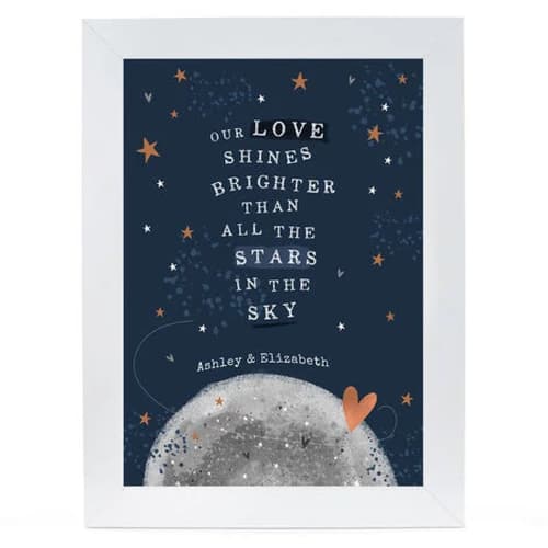 Personalised Print - Stars In The Sky - £19.99!