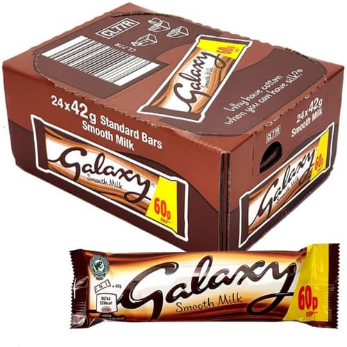24 x galaxy chocolate bars