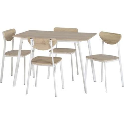 Large Dining Set In Light Oak