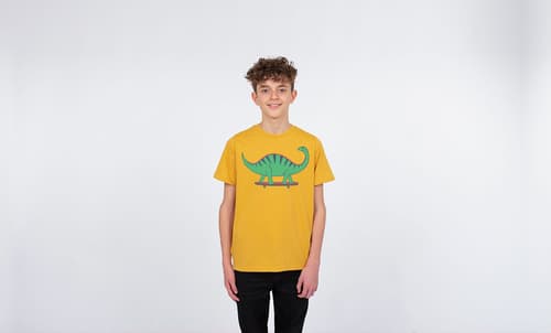 Kids Skating Dino Tee