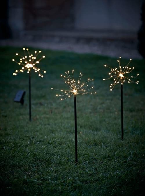 NEW Three Starburst Stake Lights - £45.00!