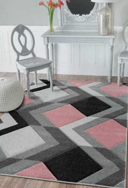 Chicago blush rug 80x150