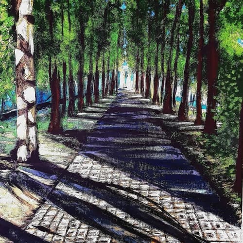 A3 Giclee print of original canvas