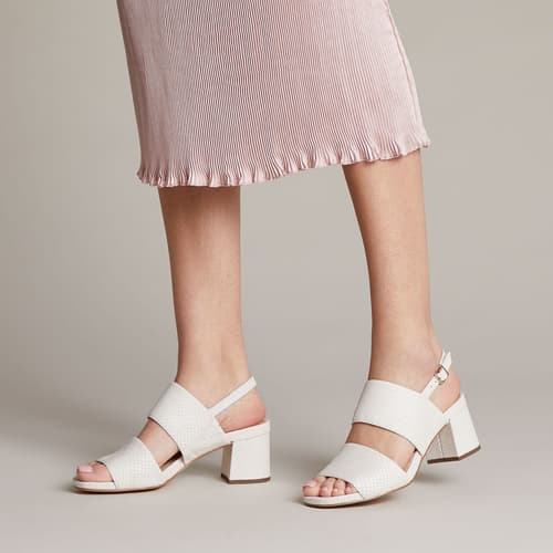 50% OFF - Sheer 55 Sling White Snake!