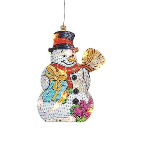 DIAMOND ART   CHRISTMAS LAMP
