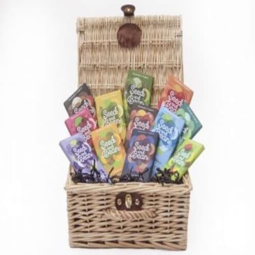 The Dark Collection Hamper, delicious delights await within our gift selection - £45.00