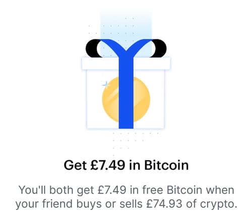 Get Β£7.49 worth of BITCOIN π€ PLUS more FREEBIES.