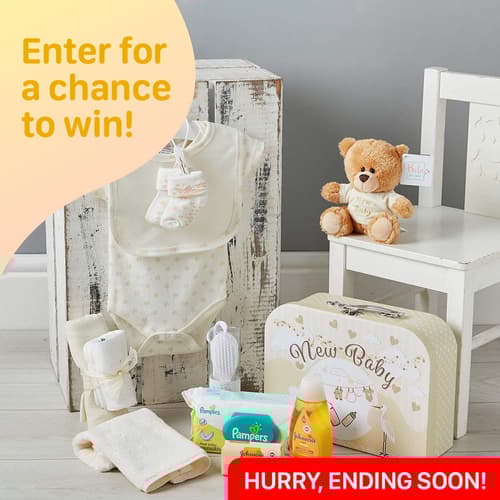 WIN a Johnson's Newborn Baby Essentials Hamper