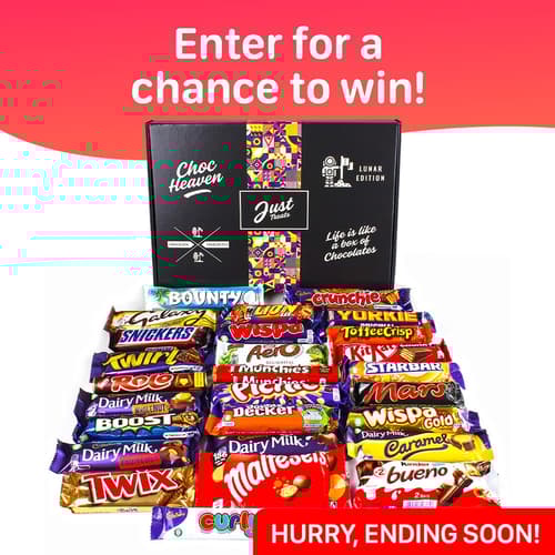 WIN the Ultimate Chocolate Bar Hamper