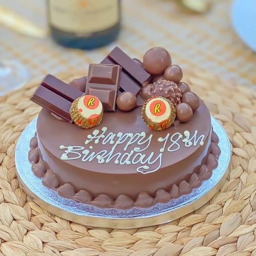 £27.99 - Free UK Delivery - Mini Chocoholic Smash Cake