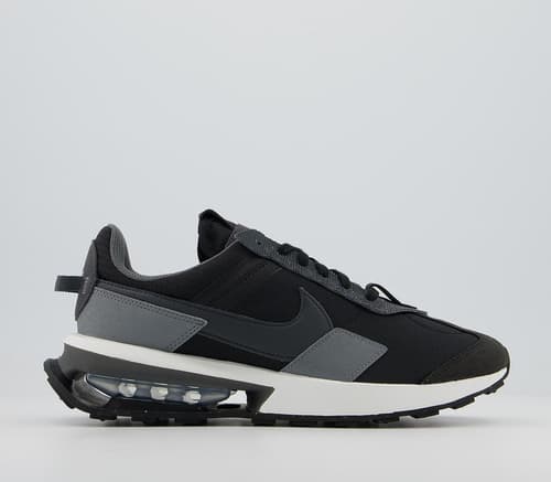 Air Max Pre Day Trainers Black Metallic Silver White - £115.00!