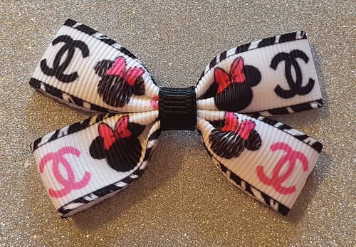 Baby Girls CC Minnie Mouse Mini Hairbow or Headband